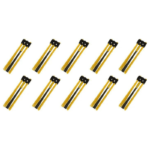 Mix Teräs/Poly harjat (10kpl)