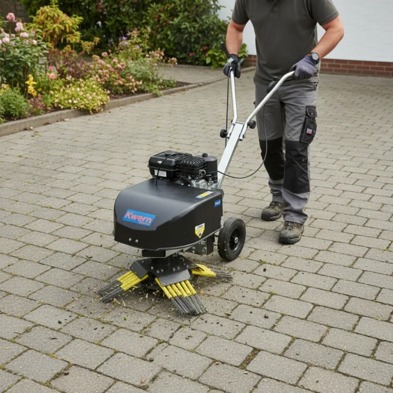 Greenbuster Pro III 8×3 pihakivien puhdistus ilman kemikaaleja