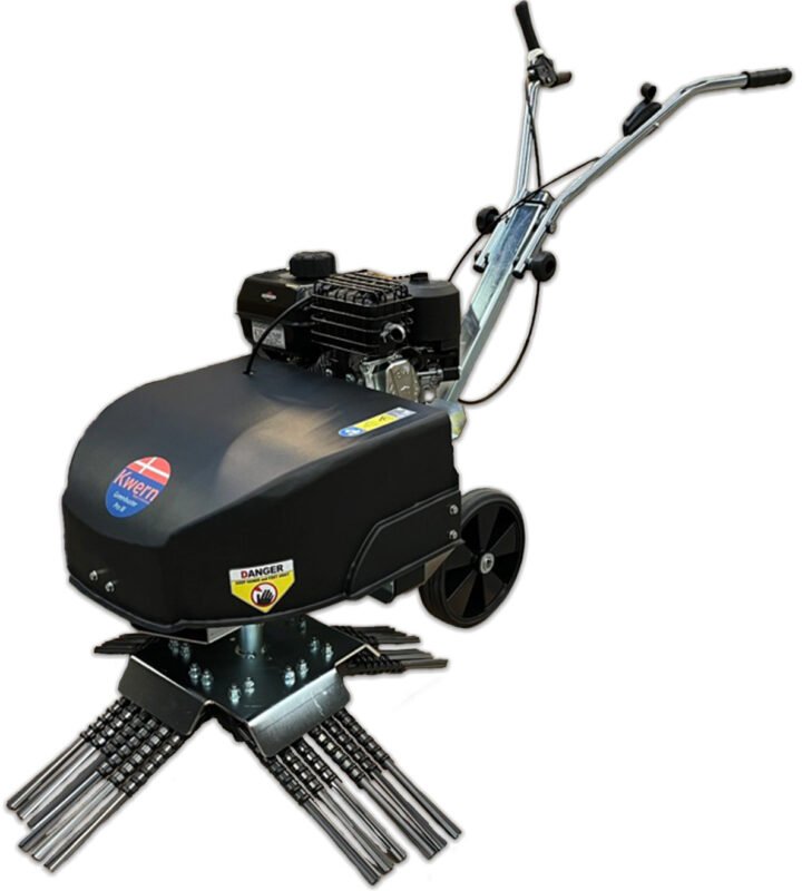Greenbuster Pro III 8×3 rikkaruohon ja sammaleen poistokone pihakiville