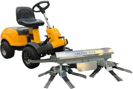 Kwern Greenbuster Rider S nelivetoiseen Stiga Park -koneeseen